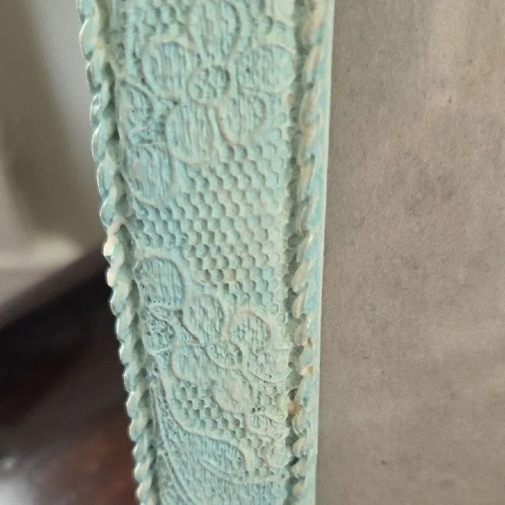 Floral Green Picture Frame